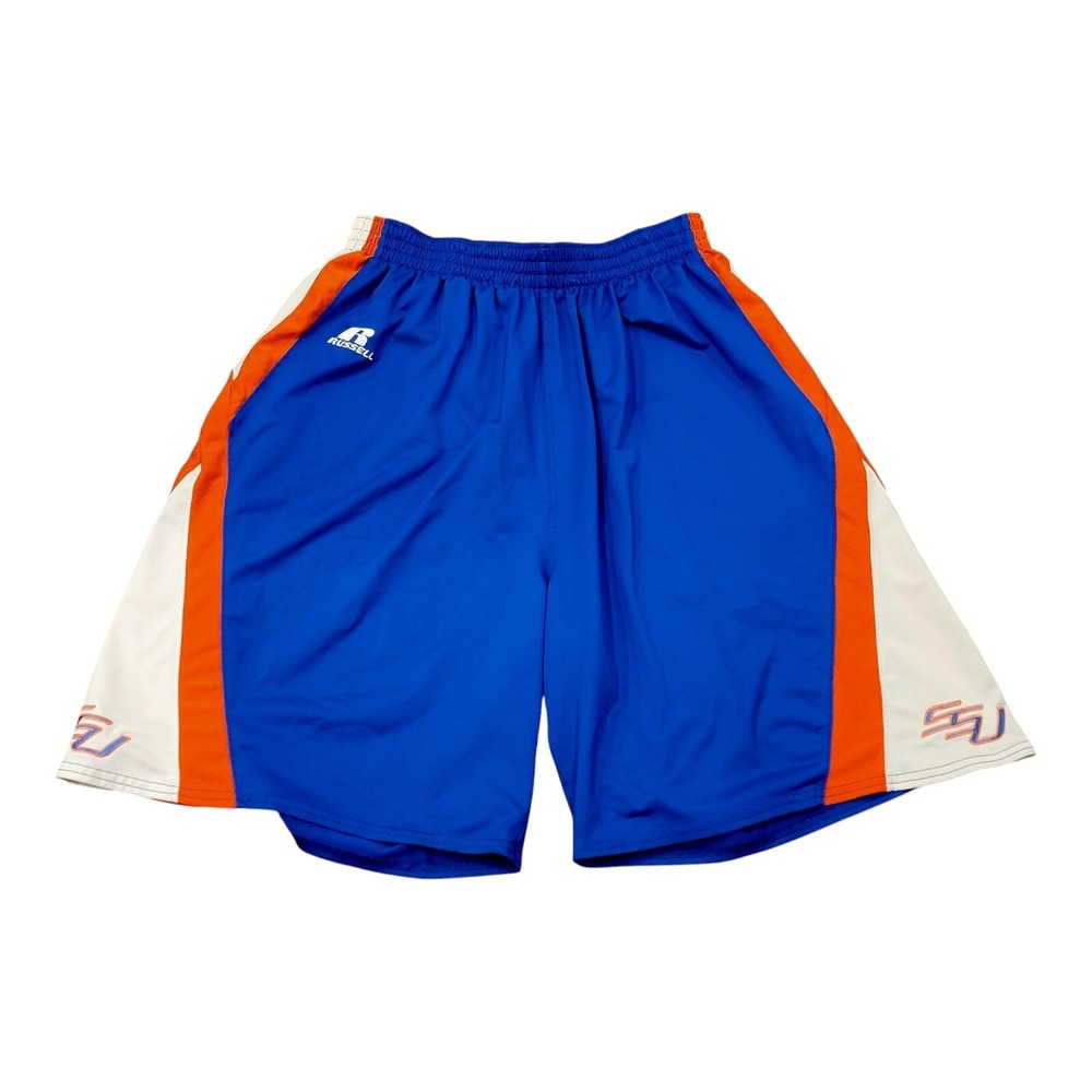 Savannah State Tigers Russell Athletic Game Used Basketball Shorts Men’s XL NCAA